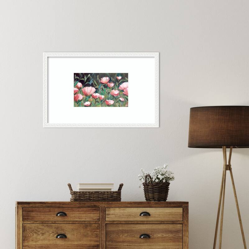 Evening Blossoms by Hannah Dawson Wood Framed Wall Art Print