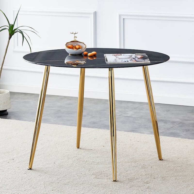 Modern Minimalist Circular Dining Table