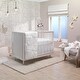 preview thumbnail 5 of 3, Lambs & Ivy Signature White Organic Cotton Fitted Crib Sheet