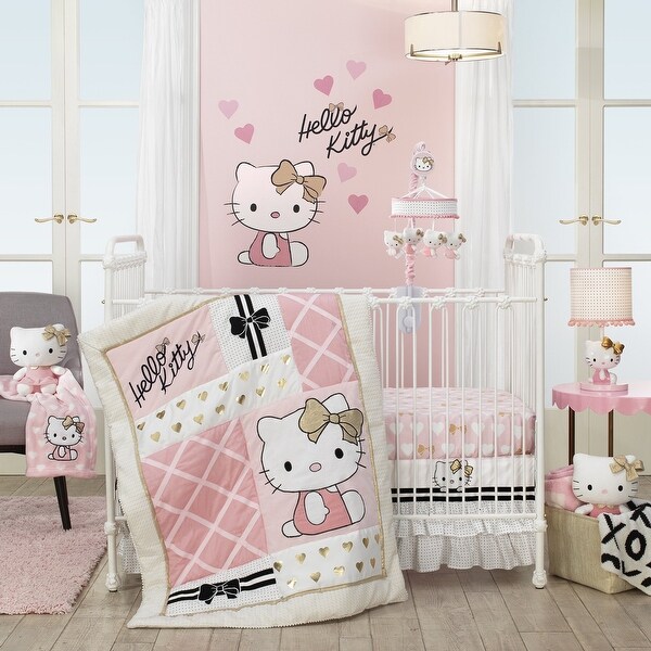rose gold baby crib