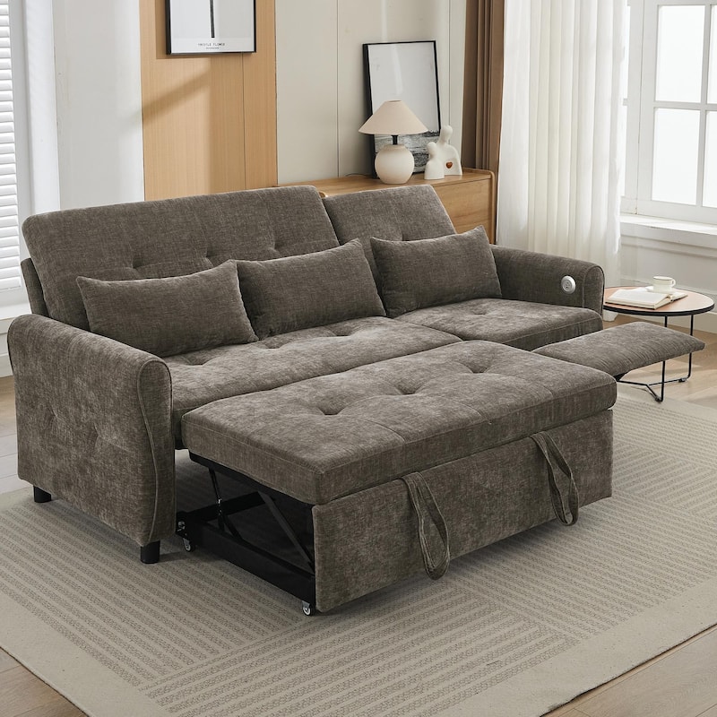 2-in-1 Sofa 82-inch three-person sofa