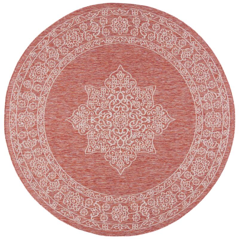 SAFAVIEH Courtyard Maralyn Indoor/ Outdoor Waterproof Patio Backyard Rug