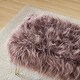 preview thumbnail 18 of 22, Silver Orchid Nilsson Contemporary Modern Faux Fur Long Bench Ottoman