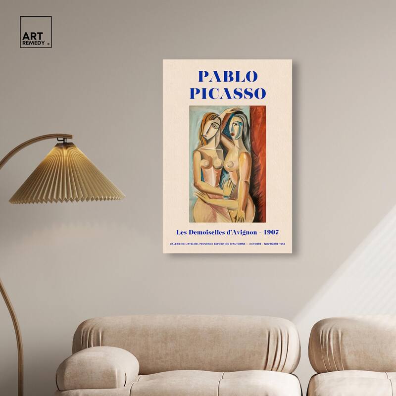 Picasso's Avignon Canvas by Art Remedy, Gallery Wrapped