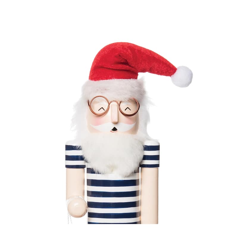 Beach Santa W/life buoy Figurine