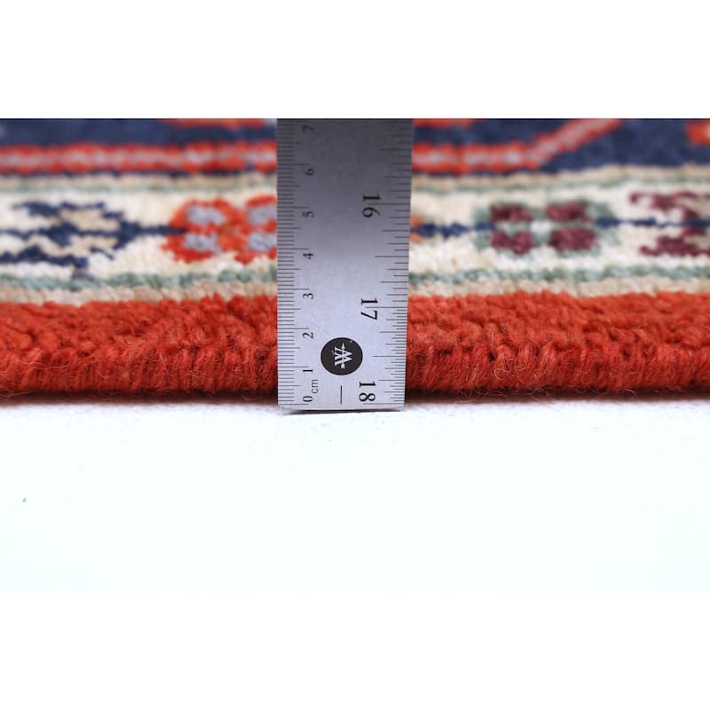 ECARPETGALLERY Hand-knotted Serapi Heritage Dark Copper Wool Rug - 8'1 x 9'10