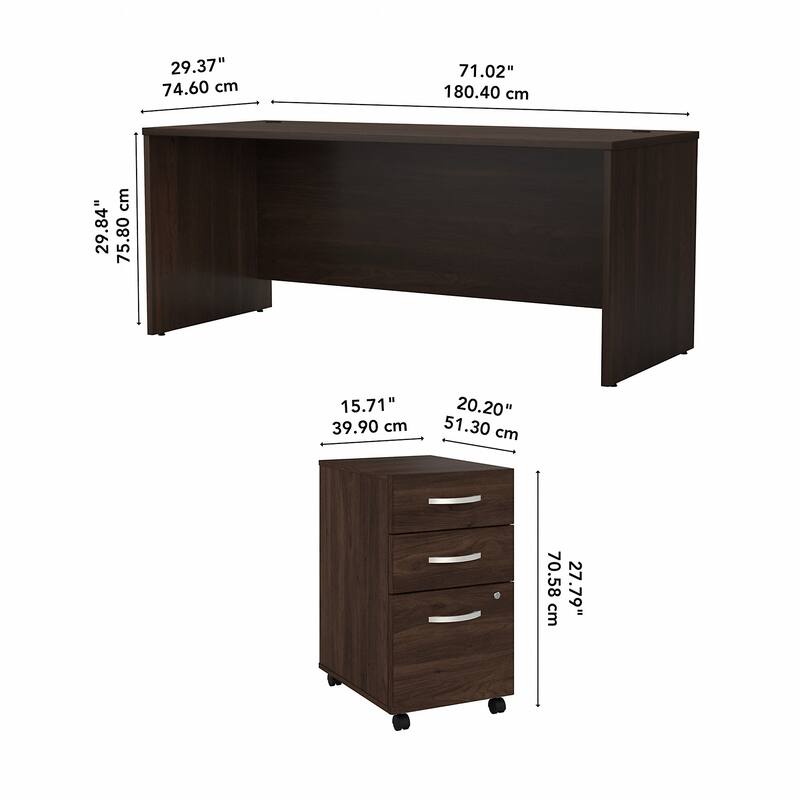 Studio C Contemporary Office Desk by Bush Business Furniture
