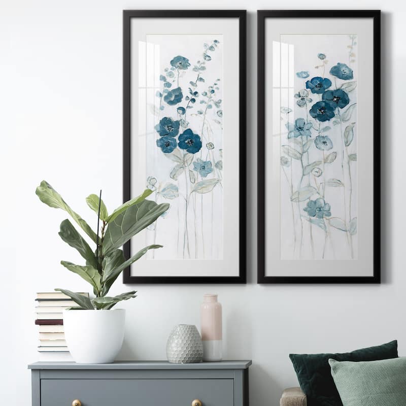 Fields of Blue I-Premium Gallery Framed Print - Ready to Hang