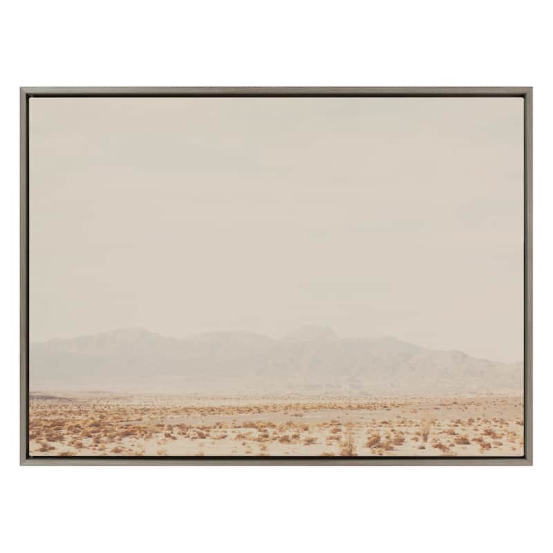 Kate and Laurel Sylvie California Dreaming Framed Canvas by Laura Evans