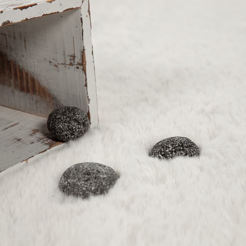 Solid High Pile Area Rug Cosy Luxurious Touch Super Soft