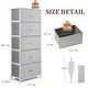 preview thumbnail 59 of 62, VredHom 5 Drawers Vertical Dresser Storage Tower