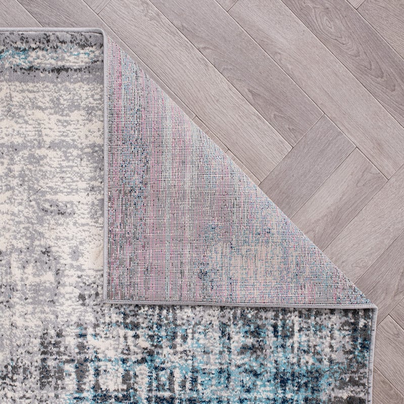 World Rug Gallery Dublin Contemporary Abstract Area Rug