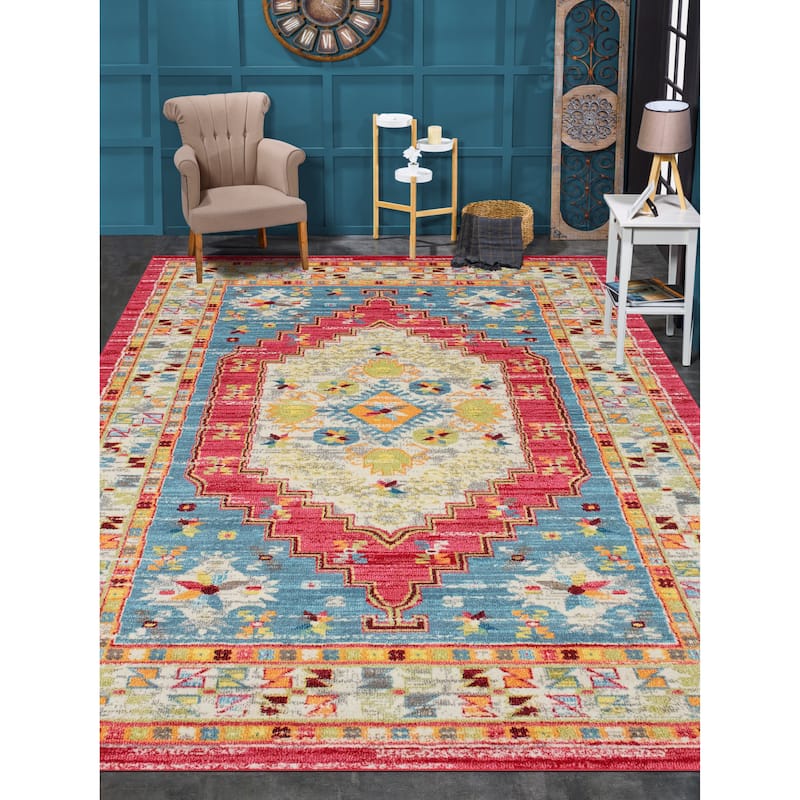 Noori Rug Sapphire Distressed Hester Rug
