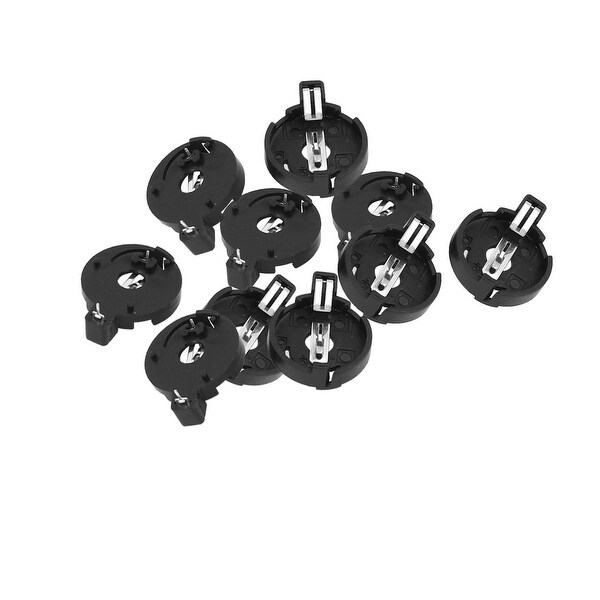 10PCS BS-4-1 Lithium Button Cell Battery Round Holder for CR/LIR2032 2025 2016