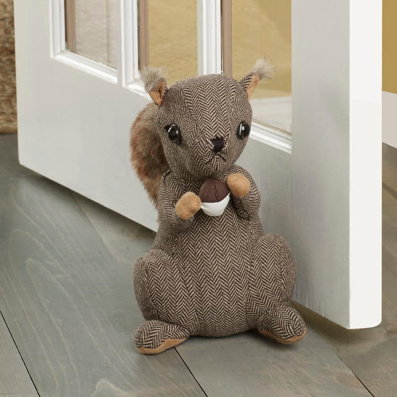 Elements Squirrel Door Stopper, 10 Inch - N/A