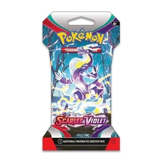 Pokemon TCG: Scarlet & Violet Sleeved Booster Pack (10 Cards) - Bed Bath &  Beyond - 40897059