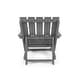 preview thumbnail 51 of 172, Shoreline Fully Assembled All-Weather HDPE Outdoor Folding Modern Adirondack Chair