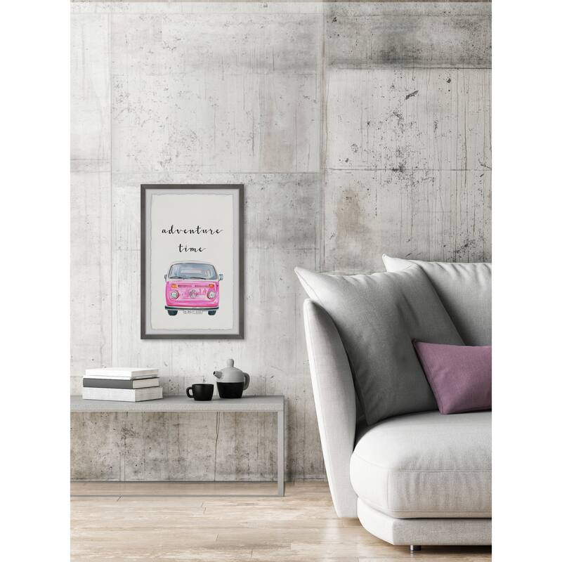 Adventure Time Framed Wall Art, Elegant Home Touch - Sophisticated Artwork for Refined Décor