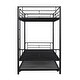 preview thumbnail 55 of 54, Full Size Loft Bed with Built-in L-Shaped Desk and Storage Shelves