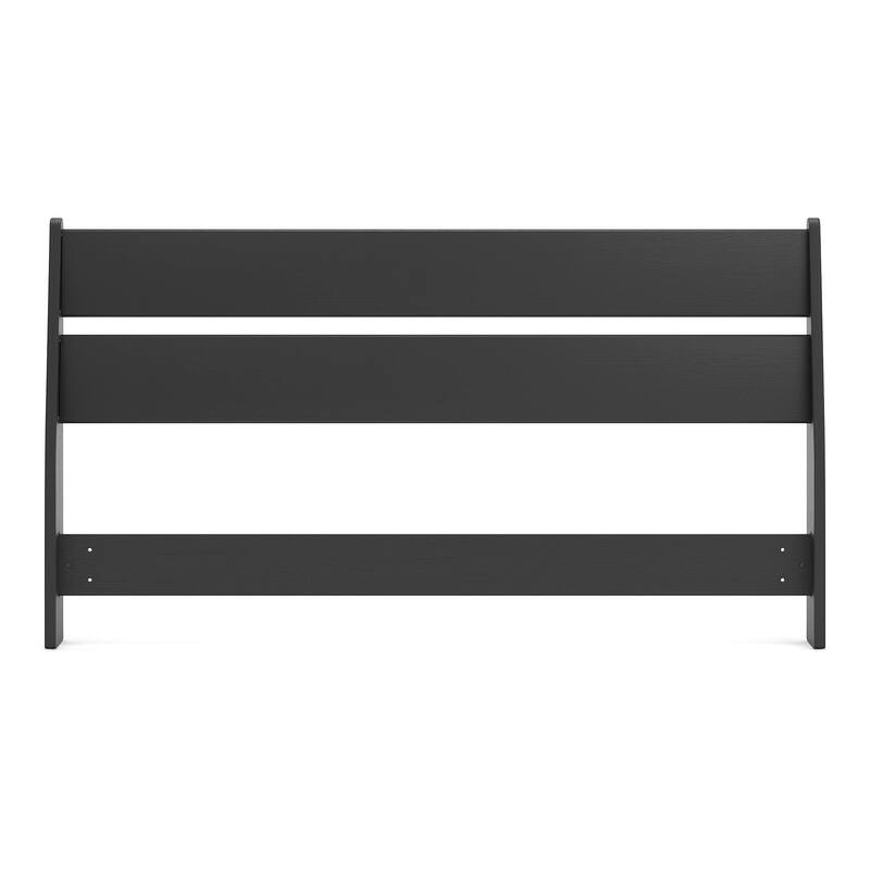 Signature Design by Ashley Socalle Black Panel Platform Bed