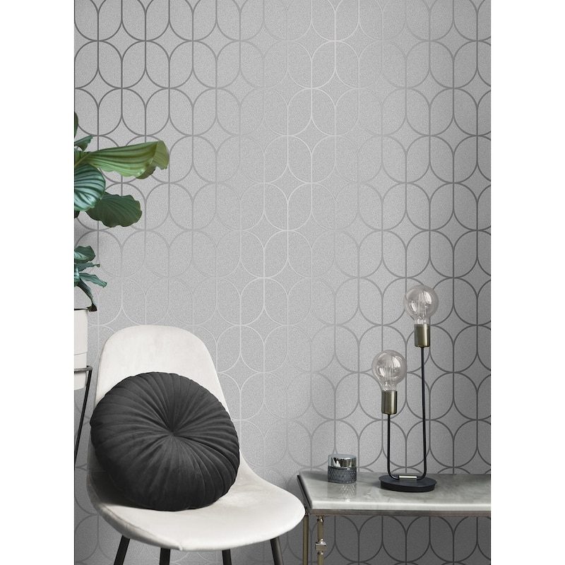 Blocks Chestnut Checkered Wallpaper