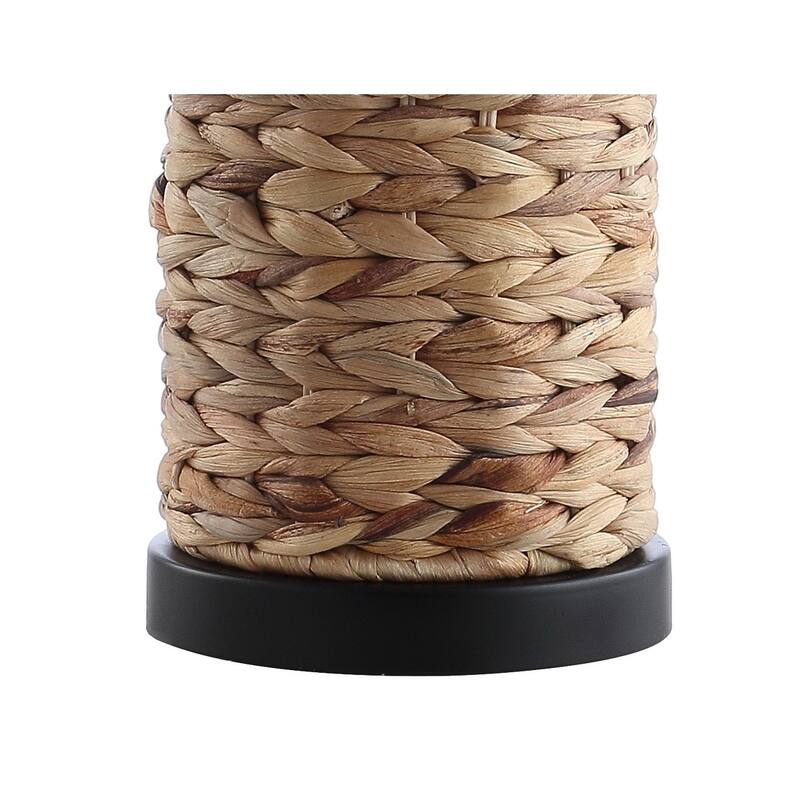 Chi 25" Sea Grass LED Table Lamp, Natural (Set of 2) by JONATHAN Y