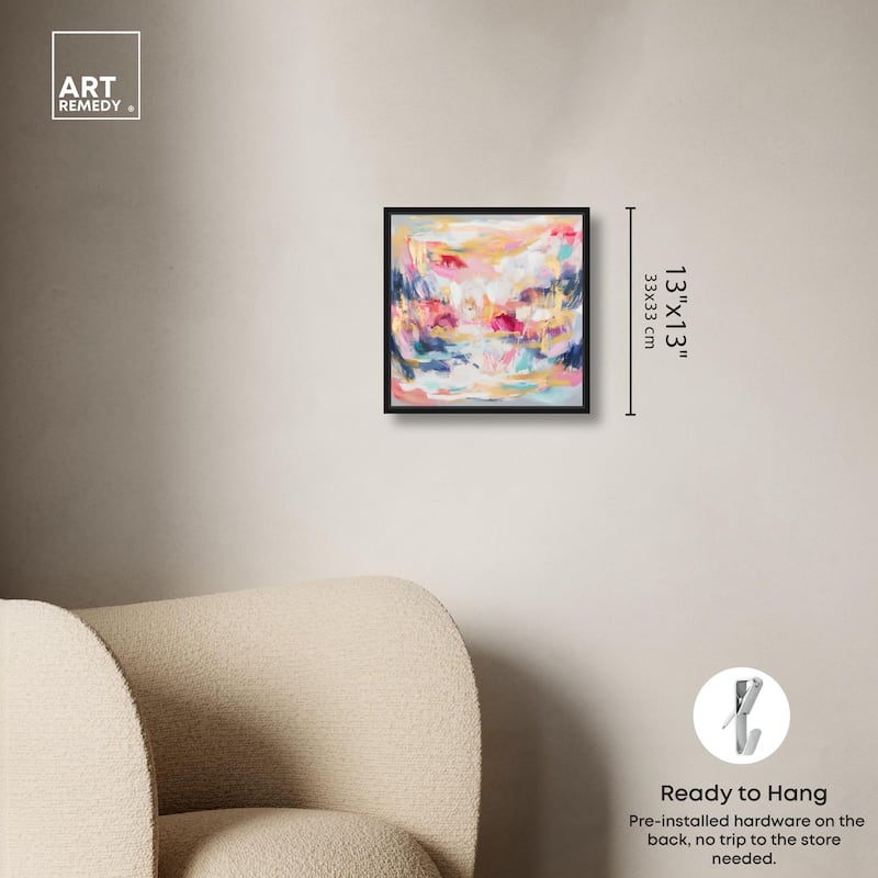 Balipink II Canvas by Art Remedy