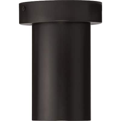 3" Antique Bronze Surface Mount Modern Adjustable Cylinder - 5.09 in x 5.09 in x 7.36 in