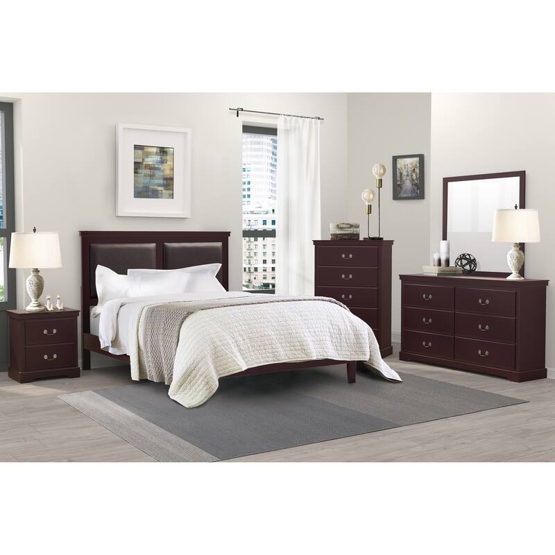 Classic Traditional 2 Drawers Nightstand