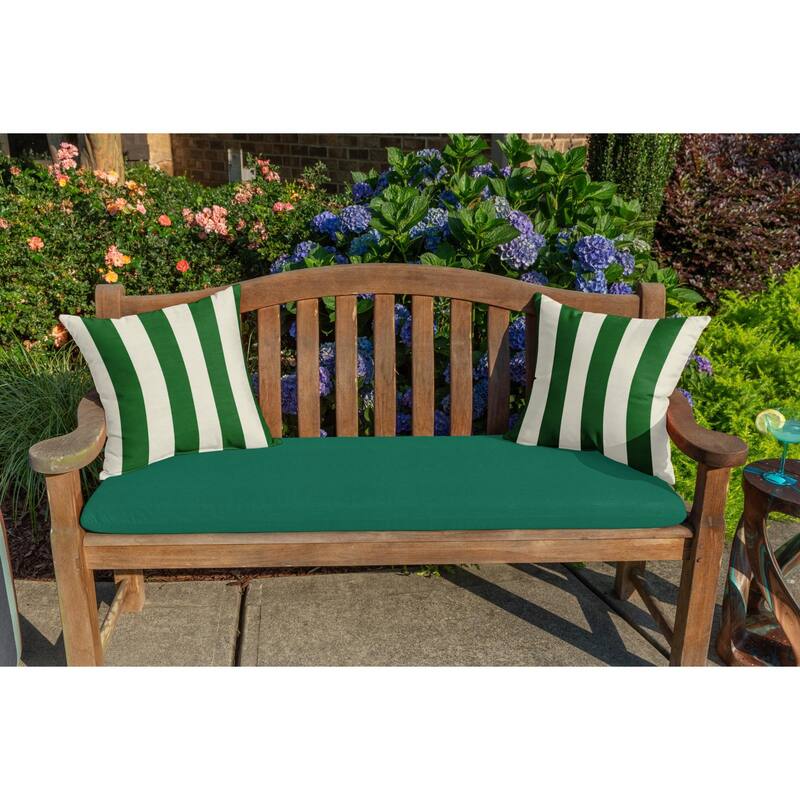 Sunbrella 16-inch Square Striped Outdoor Throw Pillow