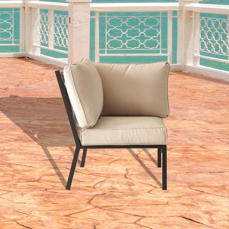 Patio Festival Outdoor X-Back Collection Corner Chair