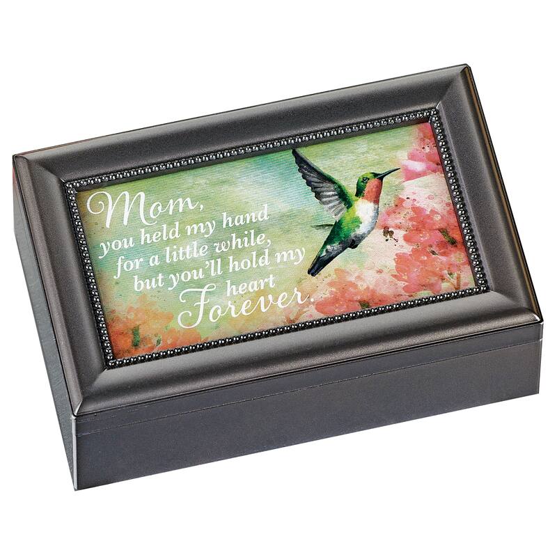 Hummingbird Sentiment Music Storage Box - 7.250 x 5.000 x 3.500