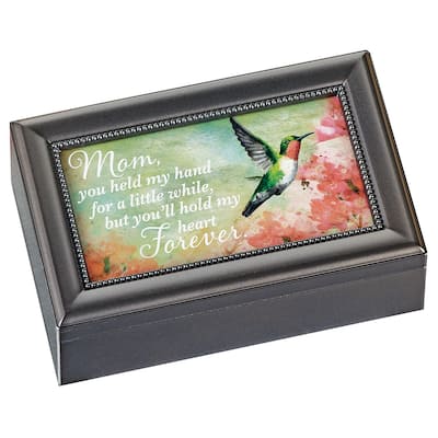 Hummingbird Sentiment Music Storage Box - 7.250 x 5.000 x 3.500