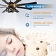 preview thumbnail 20 of 20, Chichoice 65" Industrial Caged Ceiling Fan with Light and Remote, 6-Speed DC Motor Large Ceiling Fan