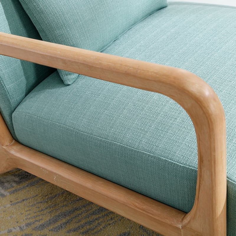 Aston Modern Solid wood Accent Chair for Living Room