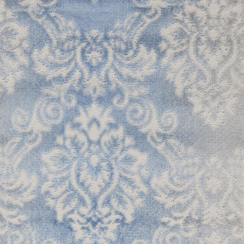 Dubot Power Loomed Distressed Abstract Non Skid Stain Resistant Area Rug By HomeRoots - 90' X '27' X '0.25