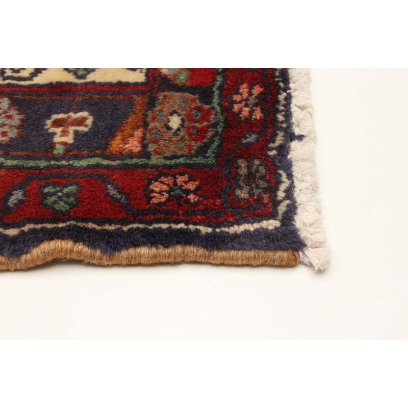 ECARPETGALLERY Hand-knotted Anadol Red Wool Rug - 3'8 x 10'4
