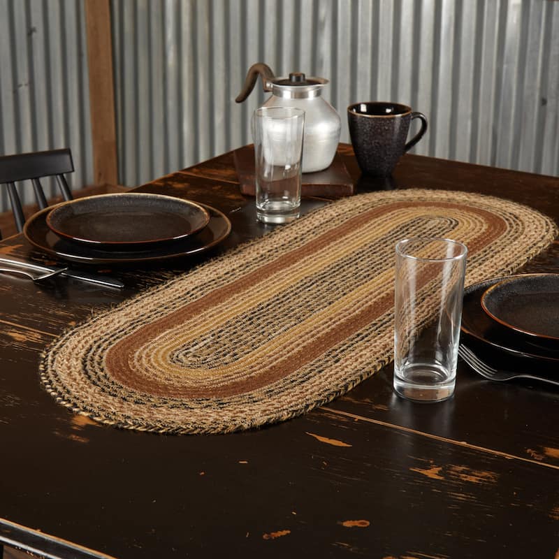 Kettle Grove Jute Runner - 13x36