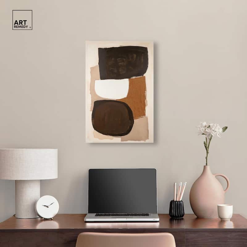 Asymmetrical Balance II Canvas by Art Remedy, Gallery Wrapped