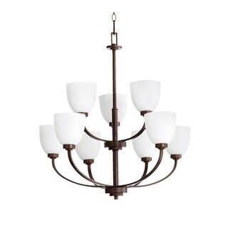 Quorum International Reyes 9 Light 31-1/4" Wide Chandelier