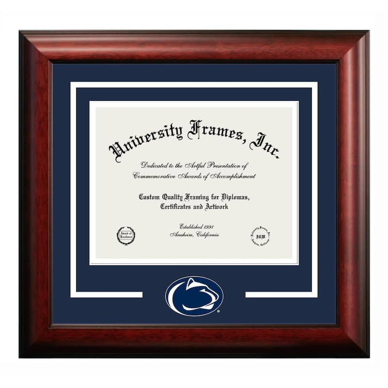 Penn State Nittany Lions 11w x 8.5h Spirit Diploma Frame