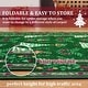 preview thumbnail 14 of 27, Christmas Area Rugs for Living Room Bedroom Xmas Tree Festival Winter Decorations Rugs Soft Foldable Accent Rug
