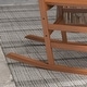 preview thumbnail 24 of 23, Outsunny Wooden Rocking Chair Set w/ Foldable Side Table, Outdoor Rocker Chairs
