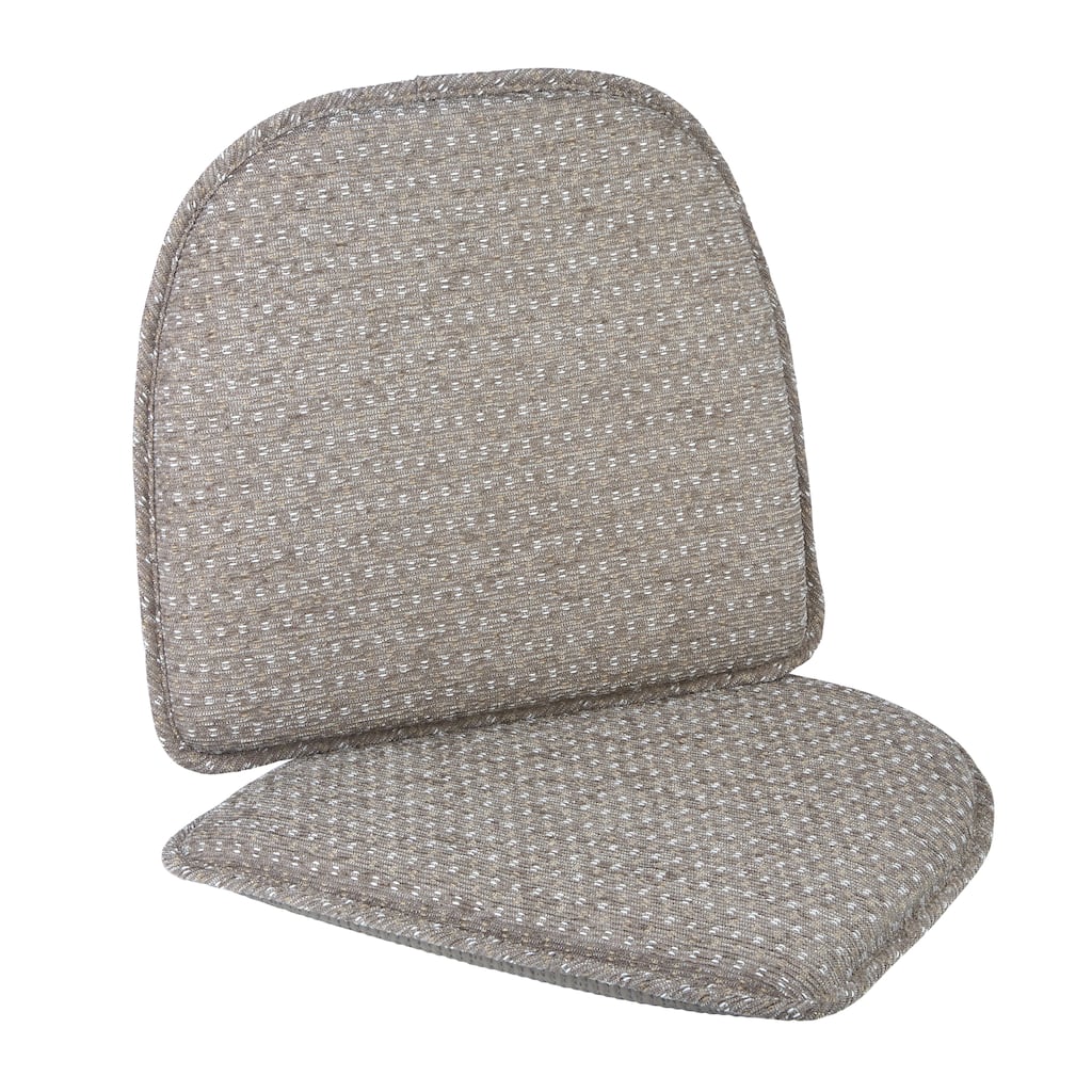 Klear Vu Raindrops Dining Chair Cushion Set