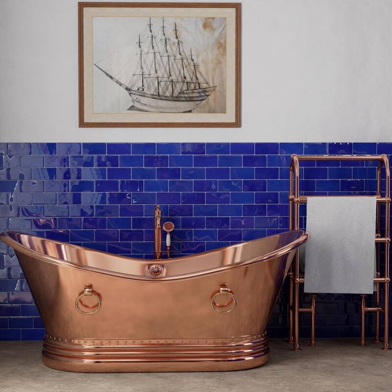 Merola Tile Viva Azul 3" x 6" Ceramic Wall Tile