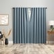 preview thumbnail 58 of 56, Sun Zero Aria 2-pack Magnetic Closure Theater Grade Total Blackout Back Tab 2-Piece Curtain Panel Pair