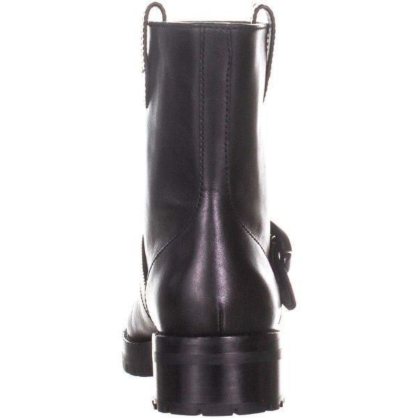 coach signature buckle bootie