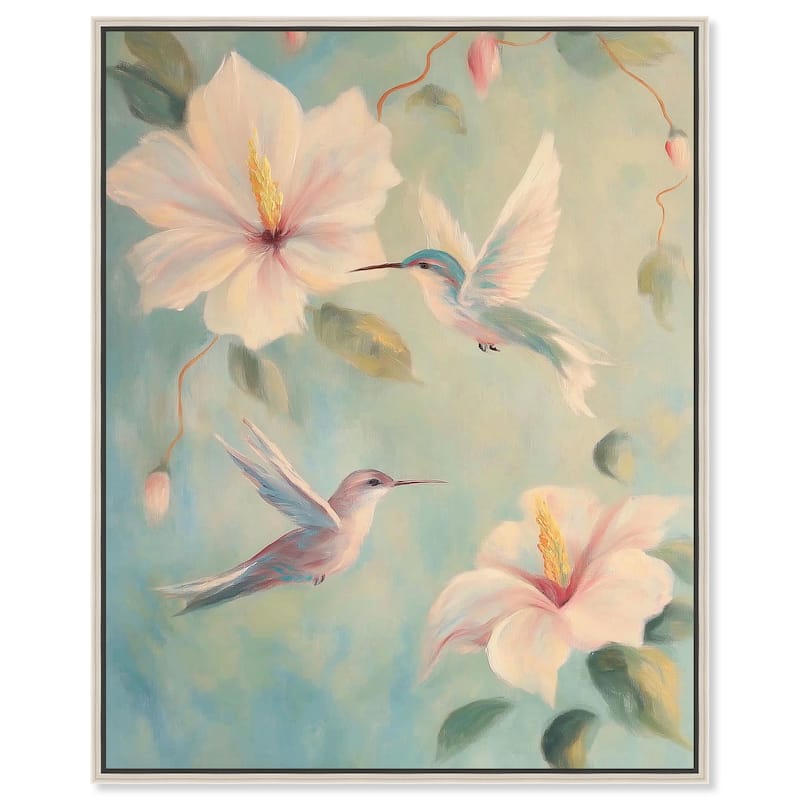 Sunbeam Sippers II Canvas by Art Remedy - Silver - 30" x 36"