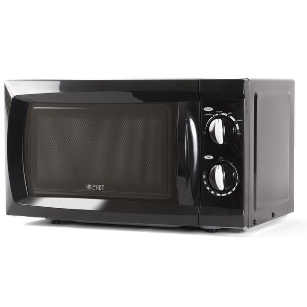 CHM660B 0.6 Cubic Feet Microwave Oven 600 Watt Counter Top Rotary Black Bed Bath Beyond 36786990