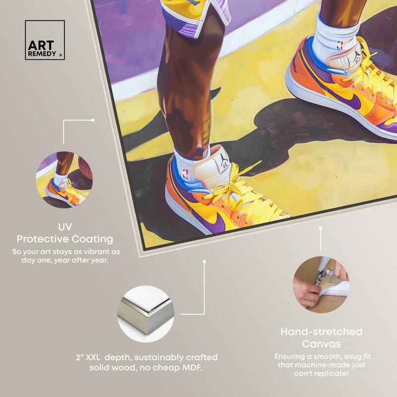 Legend Court Canvas by Art Remedy